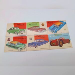 1954 Topps Card Set American Set Packard Kurtis Hudson Kaiser Henry J Willys